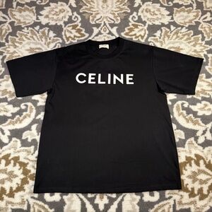 Celine Loose T-SHIRT In Cotton Jersey Men’s Size Large